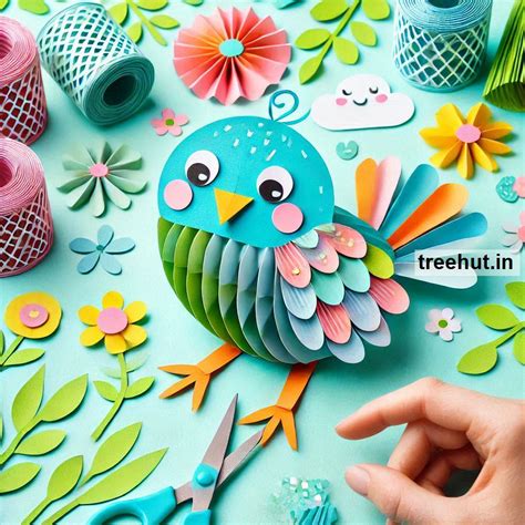 Bird Paper Craft Ideas, Summer Classroom Activities