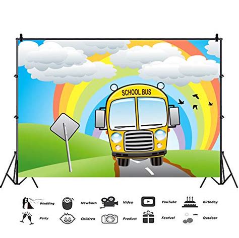 Buy CSFOTO 7x5ft Back to School Backdrop Class of 2024 Backdrop Cartoon ...