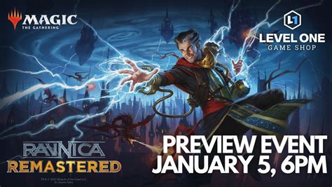 Level One - Ravnica Remastered Preview Event, Level One Game Shop ...