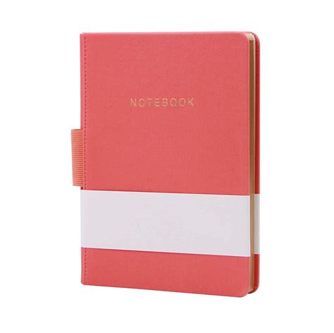 Custom Printed Leather cover Notebooks with Band | Scribble Tree