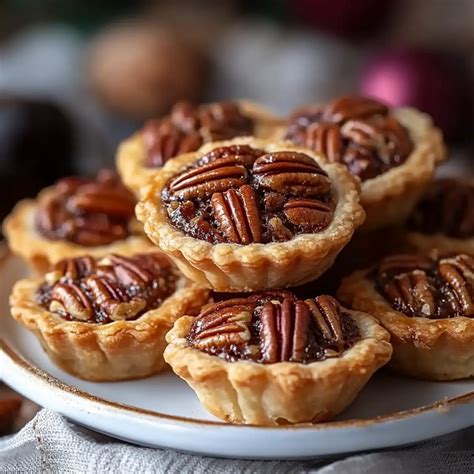 Easy Mini Pecan Tarts: Irresistibly Buttery & Gooey