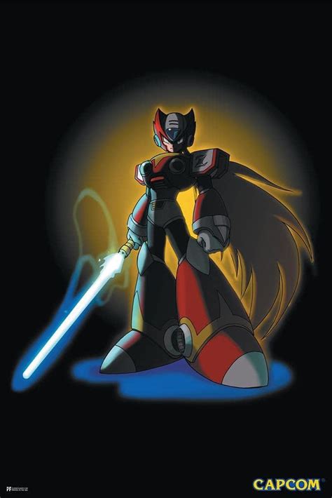 Buy Poster Foundry Laminated Mega Man Zero Blade Video Game Video Gamer ...