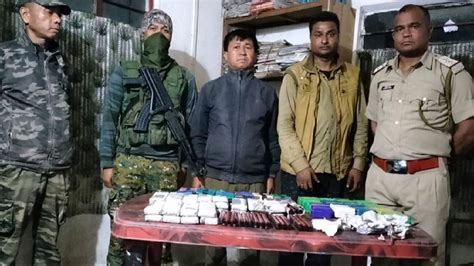 Meghalaya: Rs 2.1 crore worth of illicit drugs seized, one held ...