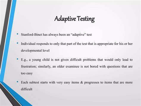 Stanford binet intelligence scale- fifth edition | PPTX