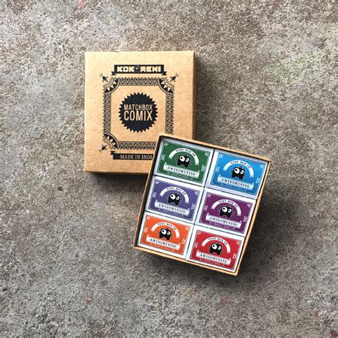 Matchbox Comix by Kokaachi - Vol. 1 (Set of 6)