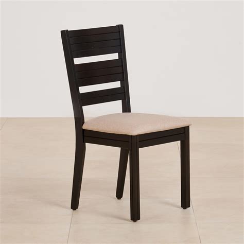 Buy (Refurbished) Montoya Set of 2 Solid Wood Dining Chairs - Brown ...