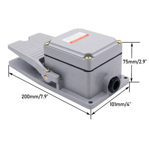 Twidec Heavy Duty Foot Switch SPDT NO NC Electric India | Ubuy