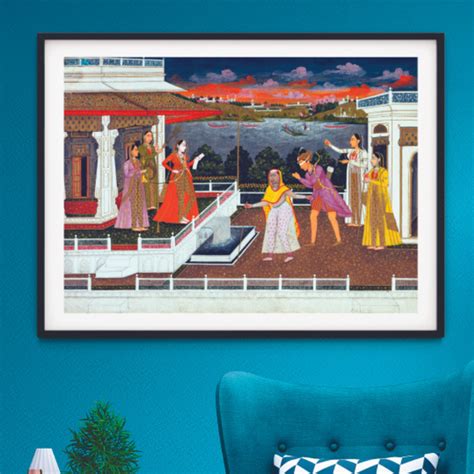 Genuine Classical Indian Art Paintings & Classical Indian Art Artworks ...