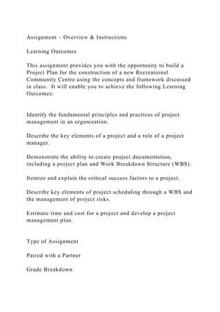 Image result for Assignment Overview