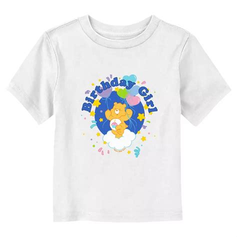 Care Bears Birthday Bear Girl Balloons T-Shirt - India | Ubuy