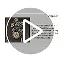 Buy RIZIK STORE™ Metal Wall Hanging Floral Handmade Wall Clock ...