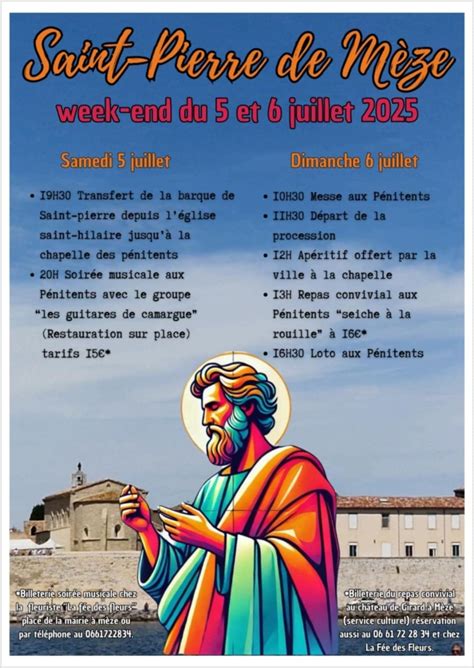 Saint Pierre de Mèze 2025, Place Monseigneur Hiral, 34140 Mèze, France ...