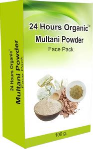 24 Hours Organic Multani Powder | For Men and Women | 100% Natural and ...
