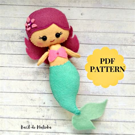 Image result for Felt Easy Mermaid Pattern