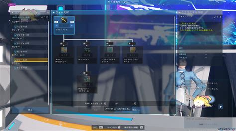 Image result for PSO2 NGS Force Skill Tree
