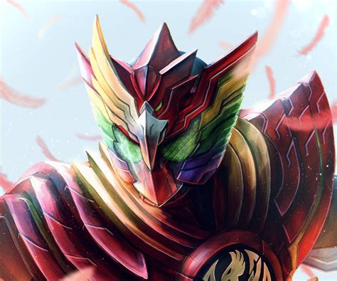 Kamen Rider Ooo Tajadoru Wallpaper Kamen Rider OOO Hanging Wall