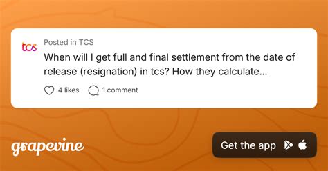 When will I get full and final settlement from the date of release ...