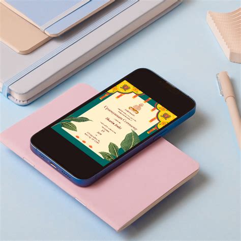 Upanayanam Ceremony Invitation Template | Thread Ceremony Invite ...