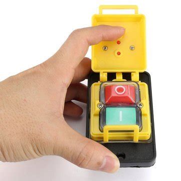 Generic 250V 15A KJD18 Switch 5 Pin No-Voltage Release Switch ABS ...