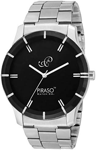 Buy PIRASO Premium Date Display Dial & Stainless Steel Chain Analog ...