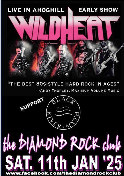 WildHeat and Black River Myth at The Diamond Rock Club, The Diamond ...