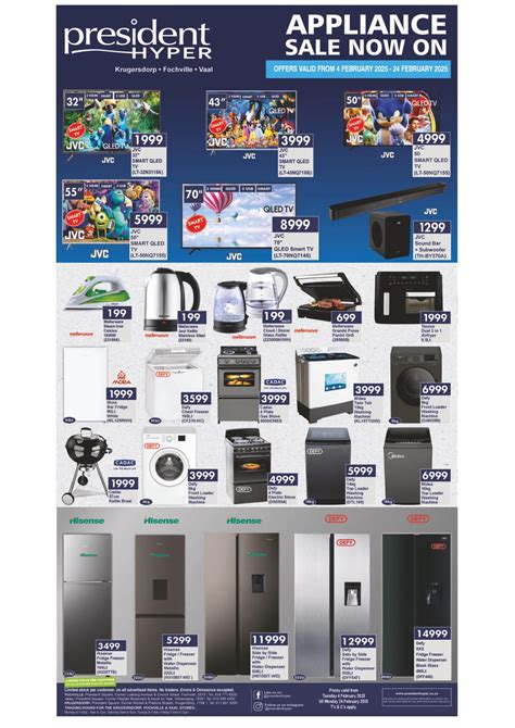 Weekly Specials – President Hyper