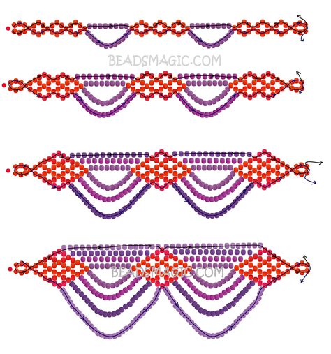 Printable Beading Patterns 的图像结果