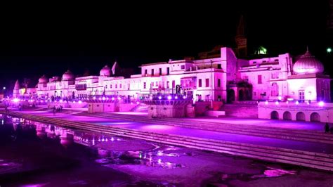 Deepotsav celebrations on the banks of river Saryu in Ayodhya । रामनगरी ...