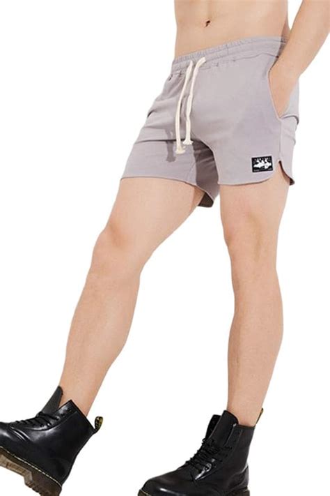 Buy JackieLove Men's 3" Short Slim Fitted Gym Workout Sweat Running ...