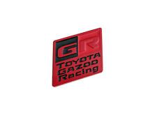Toyota GR Gazoo Racing Red Black Emblem Decal Badge | Ubuy India