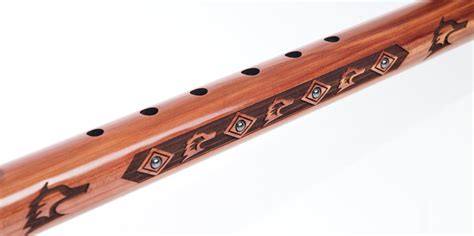 Gray Wolf - key of A - Signature Series Native Flute - High Spirits Flutes