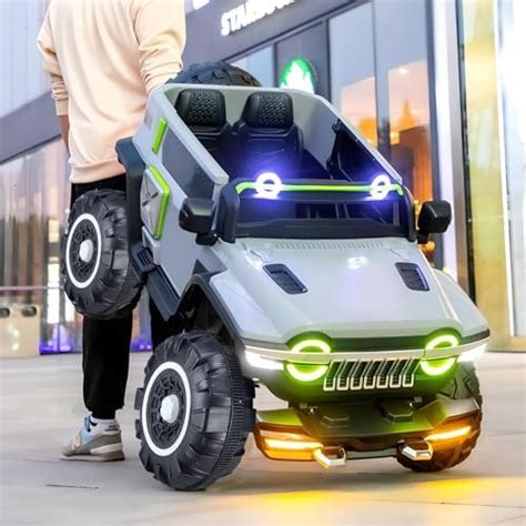 JN Creations 12V Kids Battery Operated 4X4 Heavy Duty Jumbo Ride on ...