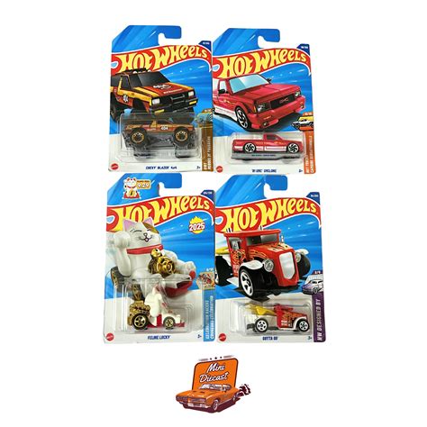 Hot Wheels Mainline (Set of 4) – Chevy Blazer 4x6 / ’81 GMC Syclone ...