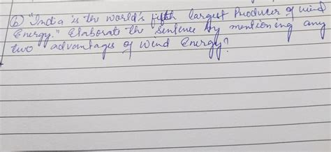 india is the world's largest fifth largest producer of wind energy ...