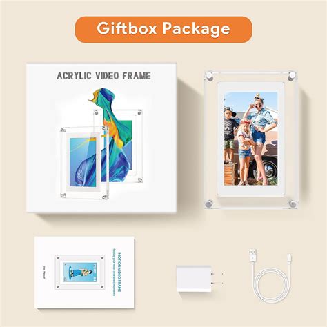 Memory Wave : Digital Acrylic Video Photo Frame – The Artment