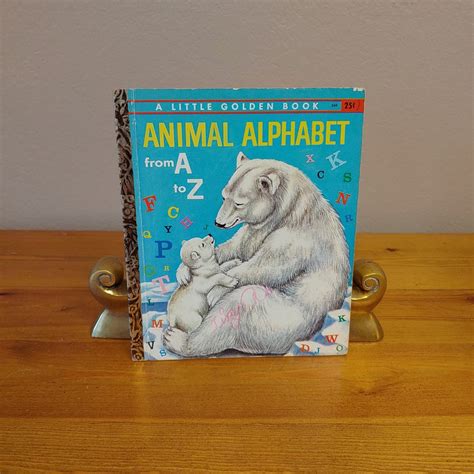 Animal Alphabet From A to Z A Little Golden Book, Barbara Shook Hazen, Pictures by Adele Weber ...