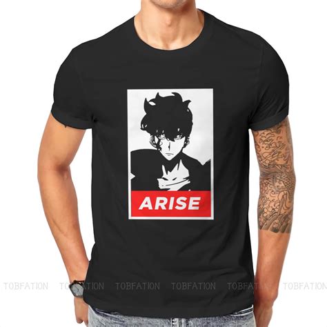 Solo Leveling T-Shirts Arise OBEY Variant O Neck TShirt Solo Leveling ...