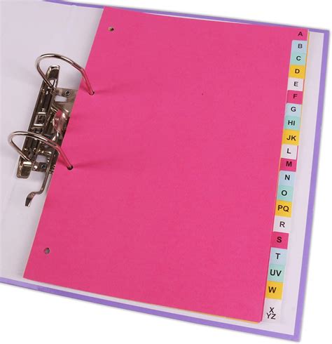 Legal Size Alphabetical File Dividers at Cindy Larson blog