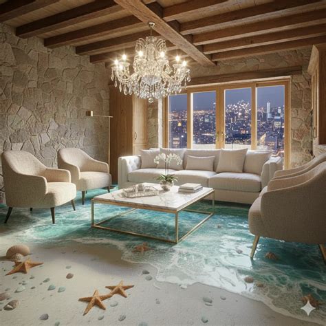 Dive into the Depths of Style and Durability with Epoxy Ocean Kitchen ...