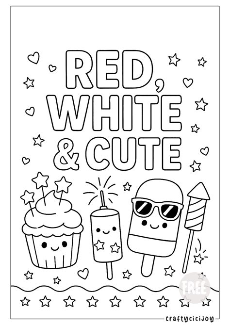 July 4th Coloring Pages