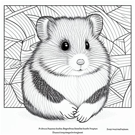 Free Hamster Coloring Pages for Kids! Easy Prints - Free coloring pages ...