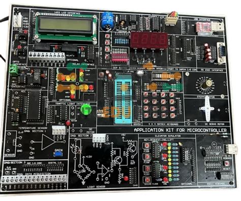 Micro Controller And Microprocessor Lab - 8086 Microprocessor Trainer ...