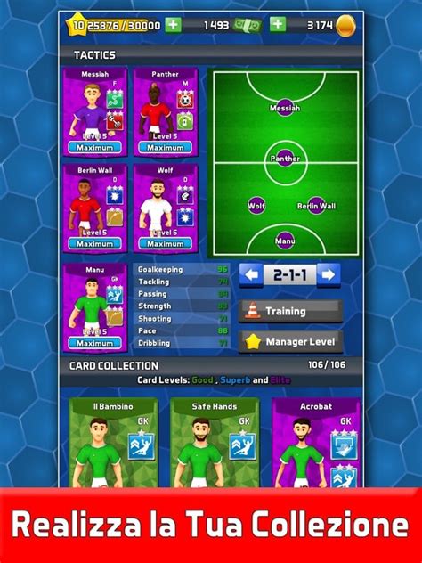 Soccer Manager Arena, un gioco di calcio con le carte