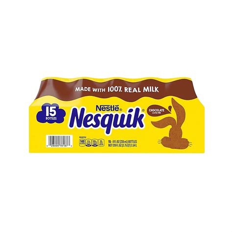 Nestle Nesquik Chocolate Lowfat Milk, 15 ct./8 oz. | BJ's Wholesale Club