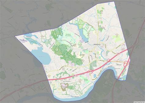 Map of Gloucester city, Massachusetts - Thong Thai Real