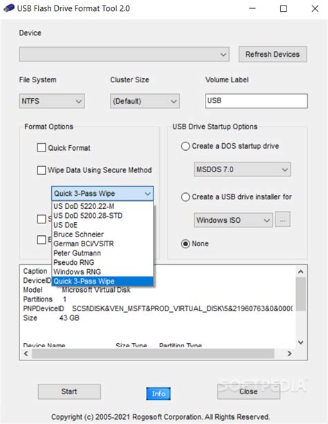 Flash Memory Format Tool 的图像结果
