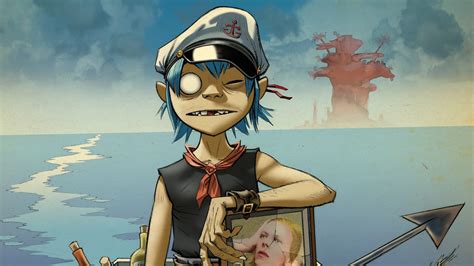 Gorillaz The Fall Art