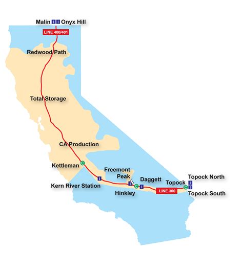 California Oil Pipeline Map California Transportation Fuel Overview