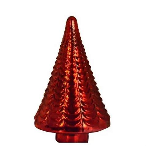 Glass Christmas Tree - Red Glass Christmas Tree Manufacturer from Firozabad