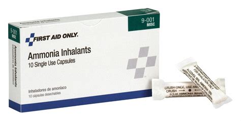 FIRST AID ONLY, Inhalants and Antidotes - 39N907|9-001 - Grainger
